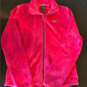 The North Face Bright Pink Fleece Jacket